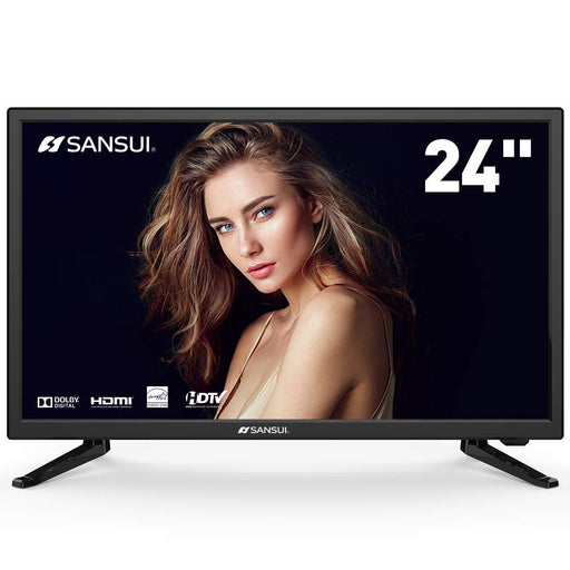 SANSUI LED TV 24'' 1080p HD 60Hz Ultra Slim Flat Electronics Television