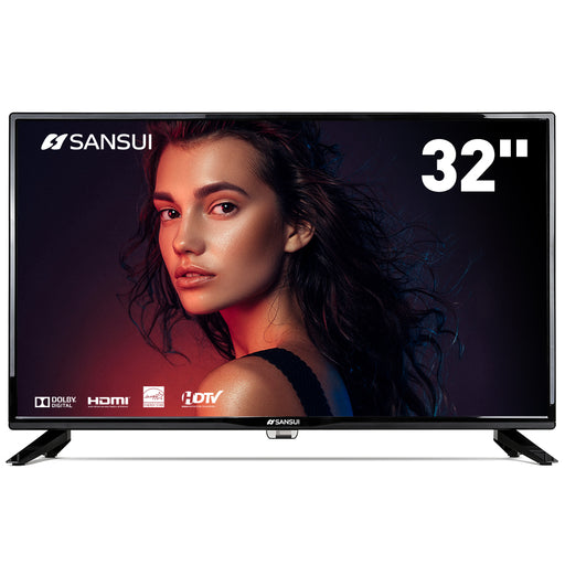 SANSUI LED Televisions 32" 720p TV with Flat Screen TV